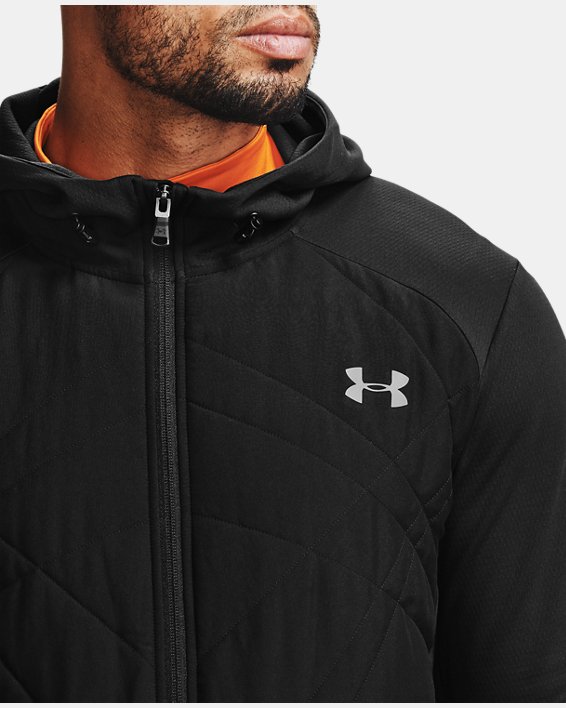 Men's UA Sprint Hybrid Jacket, Black, pdpMainDesktop image number 7